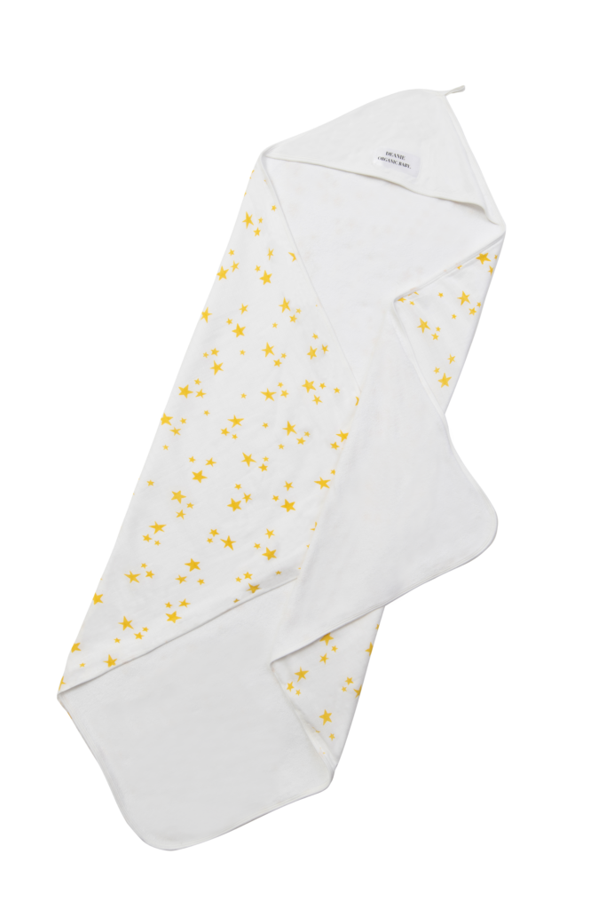 DEANIE ORGANIC BABY ® Starlight, Star Bright Towel - Deanie Baby